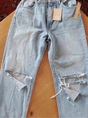 Reformation Light Blue Denim Jeans with Tag